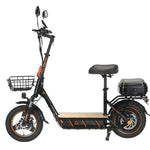 Kugoo C1 Pro+ Electric Scooter, 500W - Black
