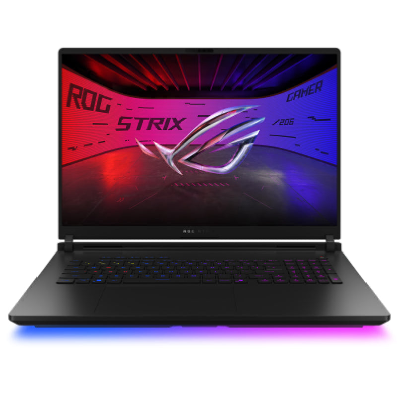 Asus ROG Strix Scar 18 Gaming Laptop, Intel® Core™ Ultra 9 275HX , 16GB Ram, 1TB SSD, NVIDIA® GeForce RTX™ 5070 Ti, 18"2.5K, Win 11, G835LR-AI3201W - Off Black