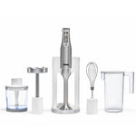 Tank Hand Blender All in One, 6 Speed Control + Turbo, 1200 Watts, CM-6004 - White
