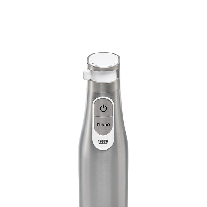 Tank Hand Blender All in One, 6 Speed Control + Turbo, 1200 Watts, CM-6004 - White