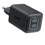 Anker 523 USB-C Wall Charger, 47W, 2 Ports, A2039L11 - Black