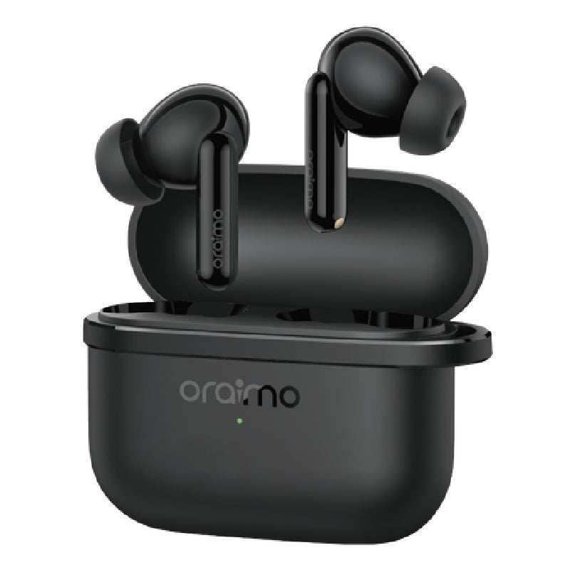 Oraimo SpaceBuds Lite Wireless Earbuds, OTW-324 - Black