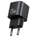 Usams Type-C PD Wall Charger, 25 Watt, CC289 - Black