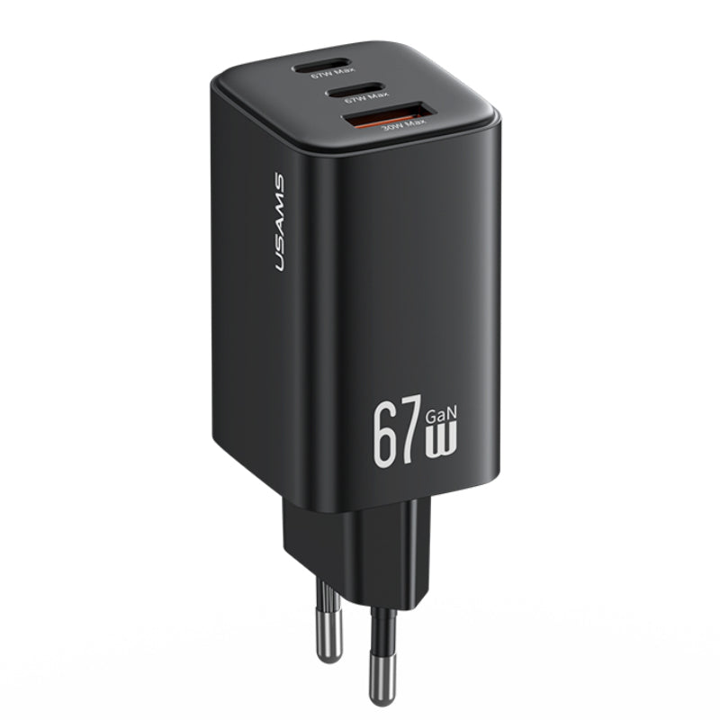 Usams PD Wall Charger 67 Watt, CC265 - Black