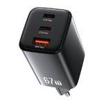 Usams PD Wall Charger 67 Watt, CC265 - Black