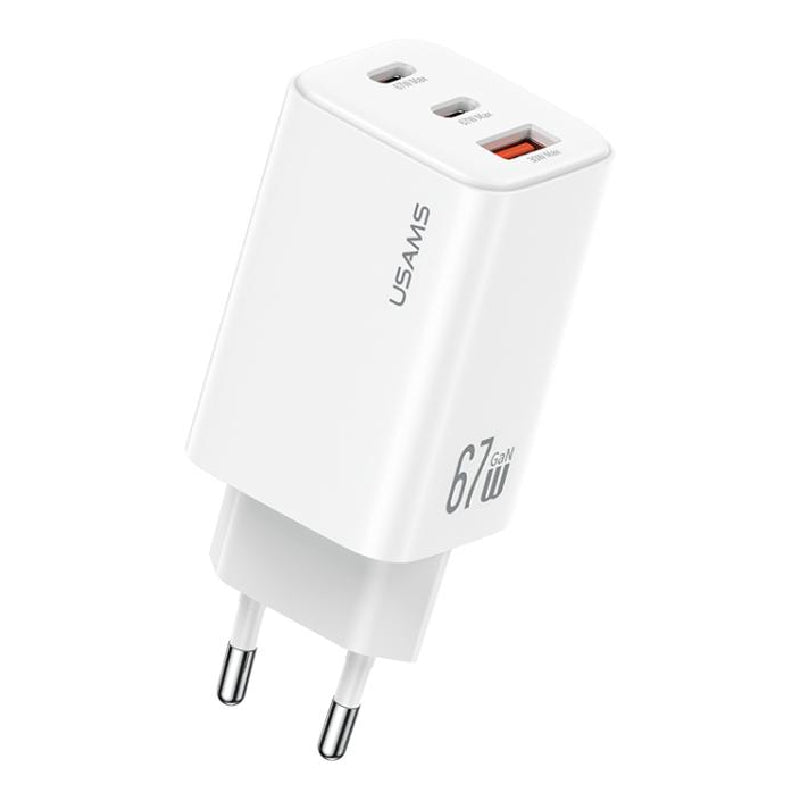 Usams PD Wall Charger 67 Watt, CC265 - White