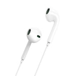 XO EP7 Lighting Wired Earphone - White