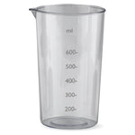 Mienta Hand Blender, 1000 Watt, 600 ml Cup, Turbo Speed, Stainless Steel, HB111338A - Black