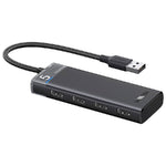 Ugreen 15548 5in1 USB 3.0 HUB 4 Ports With Type-C Port - Black