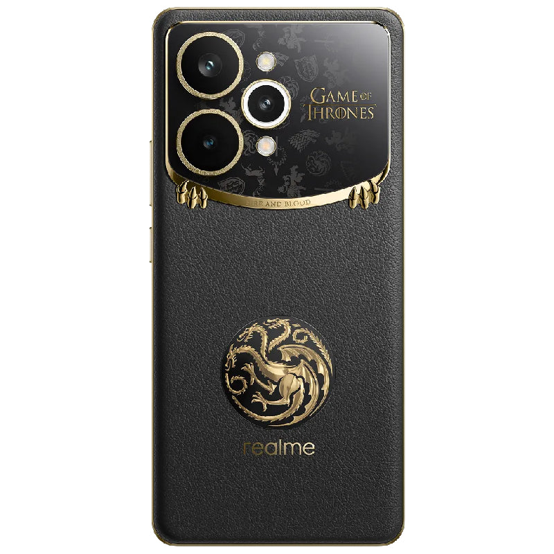Realme 15 Pro 5G Game of Thrones Edition, 12GB Ram, 512GB - Dragonfire Black
