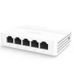 Hikvision 5 x 10/100/1000 Mbps ethernet ports Switch, DS-3E0505D-E - White