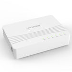 Hikvision 5 x 10/100/1000 Mbps ethernet ports Switch, DS-3E0505D-E - White
