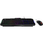 Msi Forge GK100 Combo Keyboard And Mouse - Black