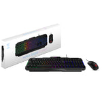 Msi Forge GK100 Combo Keyboard And Mouse - Black