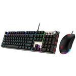 Msi Forge GK310 Combo Keyboard And Mouse, Red Switchwes - Black
