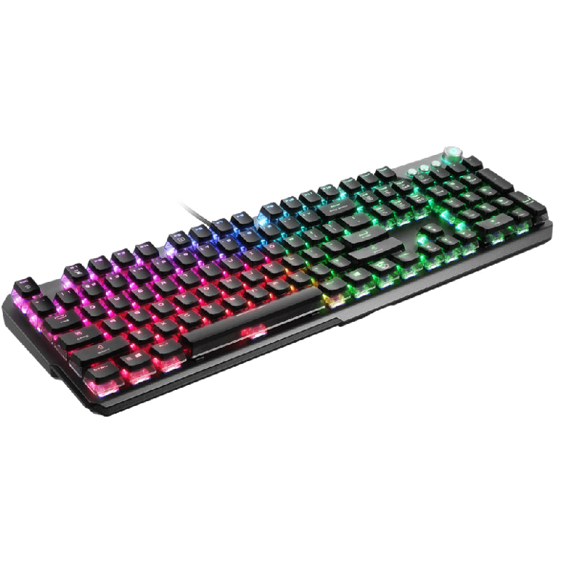 Msi VIGOR GK71 Soniic Gaming Keyboard, Blue Switches - Black
