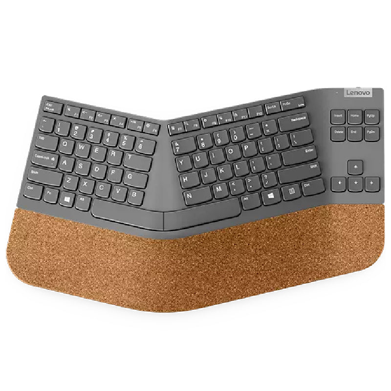 Lenovo Go Wireless Split Keyboard, hKB299W - Black