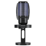 Boya BY-K3 USB RGB Microphone – Studio Sound, Plug & Play, RGB Lighting - Black