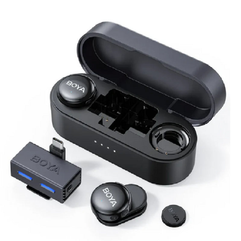 Boya Link 3 Wireless Microphone Type-C, 3.5MM, LINK-3-TX - Black