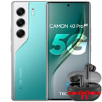 Tecno Camon 40 Pro 5G, 12GB Ram, 256GB - Emerald Lake Green With Tecno Buds 4