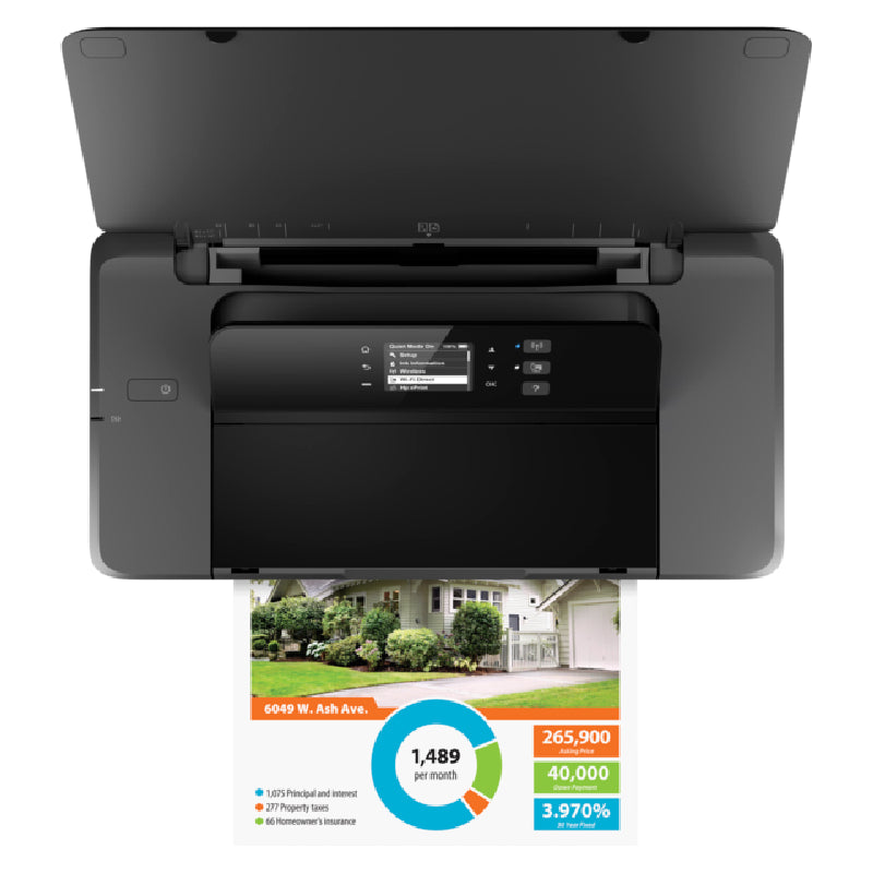 HP OfficeJet 202 Mobile Printer - White