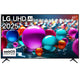 ال جي تلفزيون ذكي، 65 بوصة، دقة 4K UHD، webOS25، تدعم الذكاء الاصطناعي، واي فاي، ريسيفر مدمج، 65UA84006LB