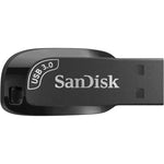 SanDisk Ultra Shift Flash Drive, 256GB, USB 3.0, SDCZ410-256G-G46 - Black