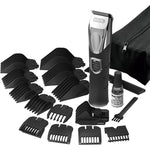 Wahl Rechargeable Wet and Dry Hair Trimmer, 09854-2916 - Black&Silver