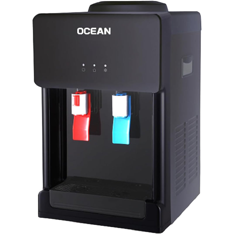 Ocean Desktop Water Dispenser, 2 Taps, Cold & Hot, OCMWDT224 - Black
