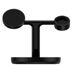 Baseus Swan 3-in-1 Wireless Magnetic Charging Bracket, 20W - Black