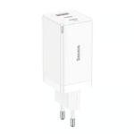 Baseus GaN5 Pro Fast Charger, 65W, CCGGP1220202 - White