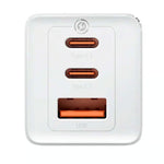 Baseus GaN5 Pro Fast Charger, 65W, CCGGP1220202 - White
