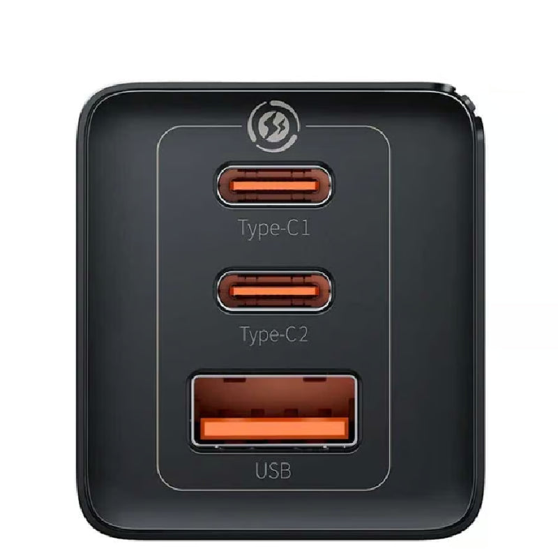 Baseus GaN5 Pro Fast Charger, 65W, CCGGP1220201 - Black