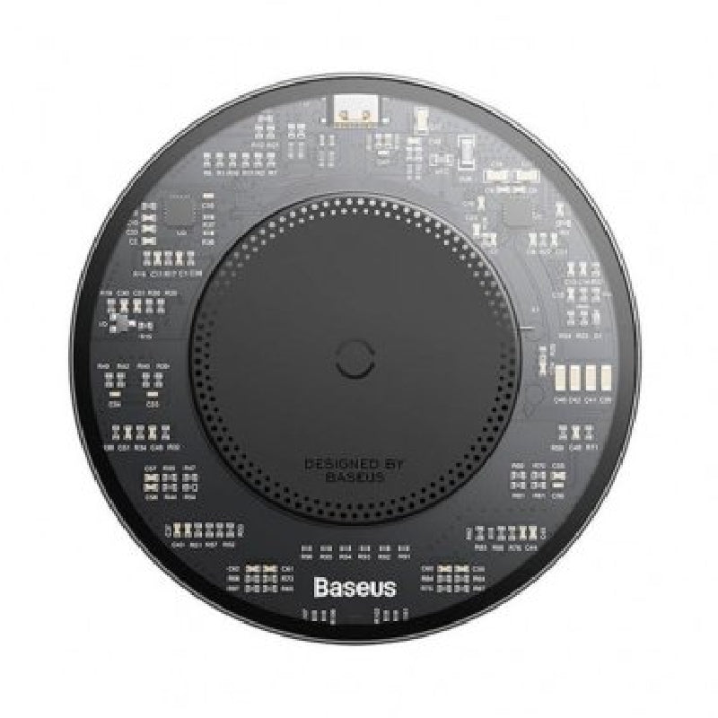 Baseus Simple 2 Fast Charge Wireless Charger, 15W, CCJJ050001 - Black