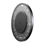 Baseus Simple 2 Fast Charge Wireless Charger, 15W, CCJJ050001 - Black