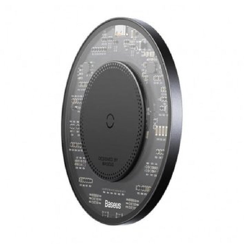 Baseus Simple 2 Fast Charge Wireless Charger, 15W, CCJJ050001 - Black