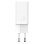 Baseus GaN5 Pro Fast Charger Dual Type-C, 40W, CCGGP180102 - White
