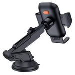 Baseus UltraControl Go Series Mechanical Clamping Phone Holder -Black
