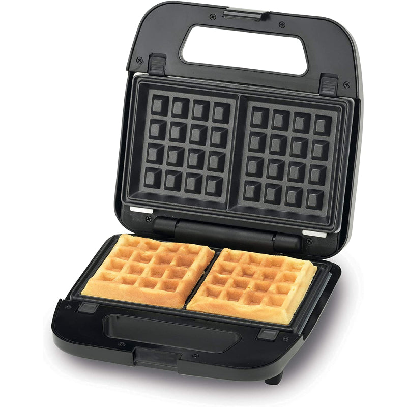 Kenwood Sandwich and Waffle Maker, 3 Slices, 750 Watt, SMM02 - Silver