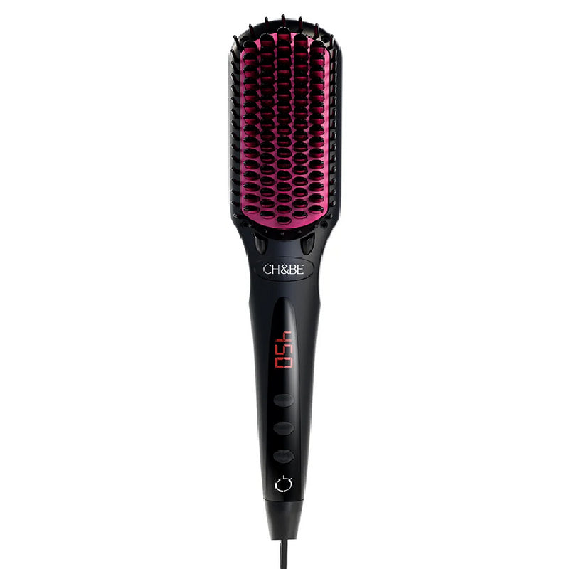 CH&BE Ionic Hair Straightener Brush, 230 °C, CH-H09 - Black