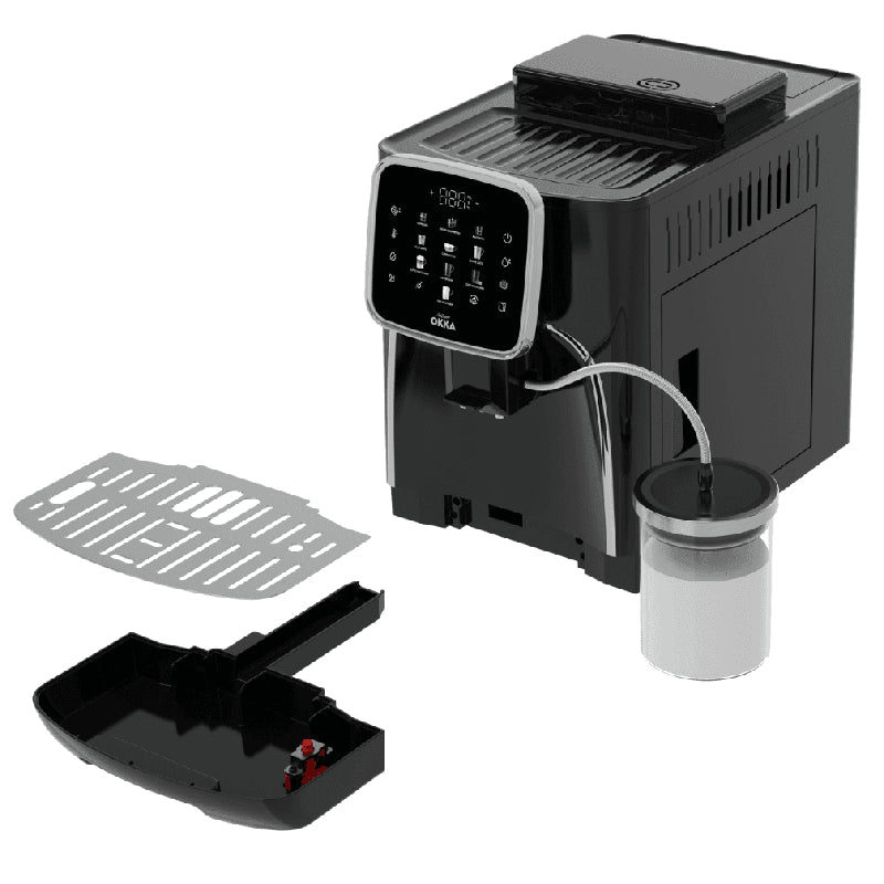 Arzum Okka Pro M Fully Automatic Espresso Machine, OK0028-05 - Black&Silver