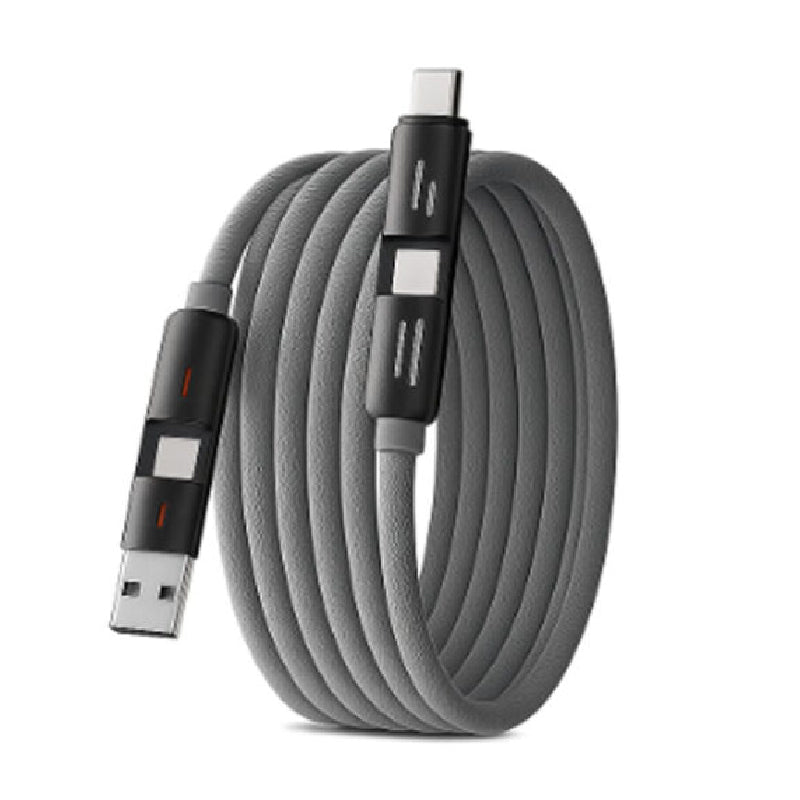 Infinix XDX15 Fast 4-in-1 Cable, 240W - Gray