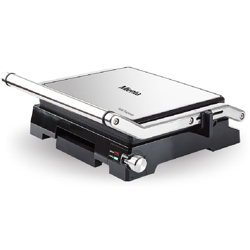 Mienta Master Grill and Panini Presser, 5 Temperature Levels, 2000 Watt, CG28209A - Silver&Black