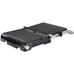 Mienta Master Grill and Panini Presser, 5 Temperature Levels, 2000 Watt, CG28209A - Silver&Black