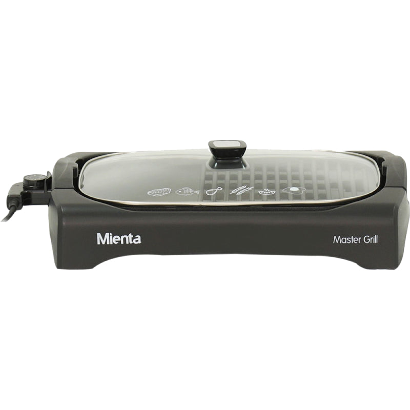 Mienta Master Electric Grill, 2200W, Temperature Control, HG34109A - Black