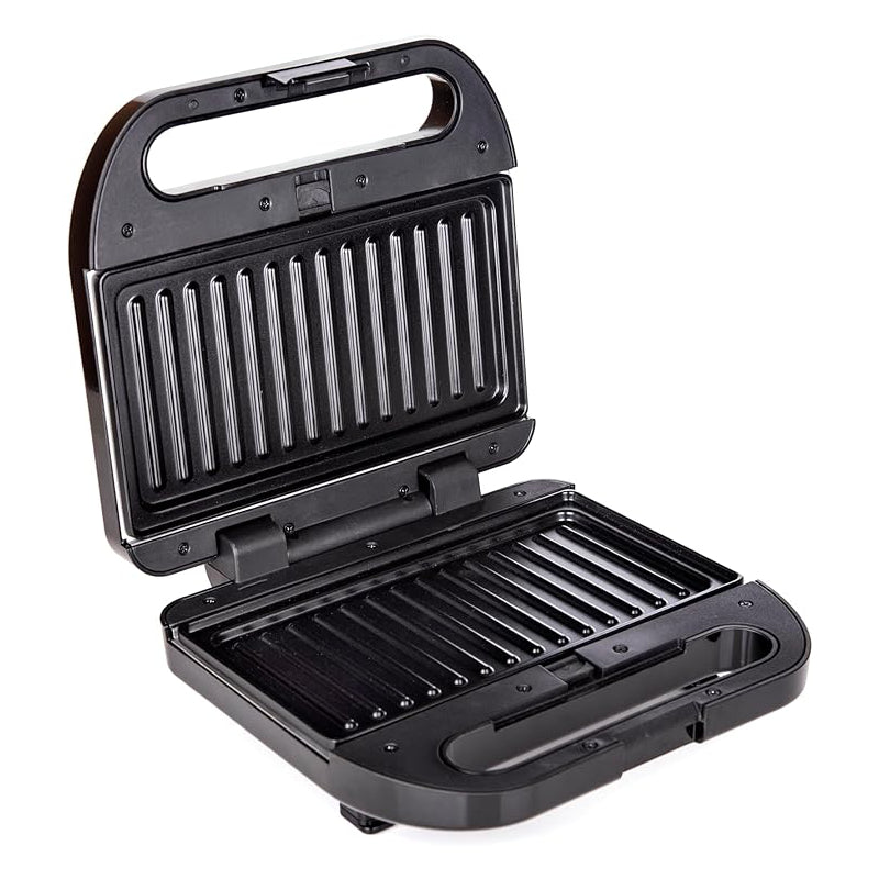 Media Tech Sandwich and Waffle Maker, 3 slices, 750 Watt, MT-SM207 - Black