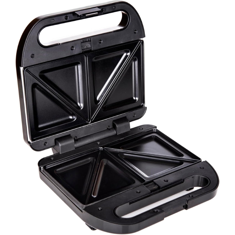 Media Tech Sandwich and Waffle Maker, 3 slices, 750 Watt, MT-SM207 - Black