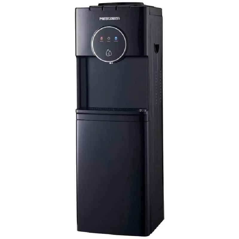 Media Tech Water Dispenser, 3 Taps, with Cabinet, WD2587R - Black