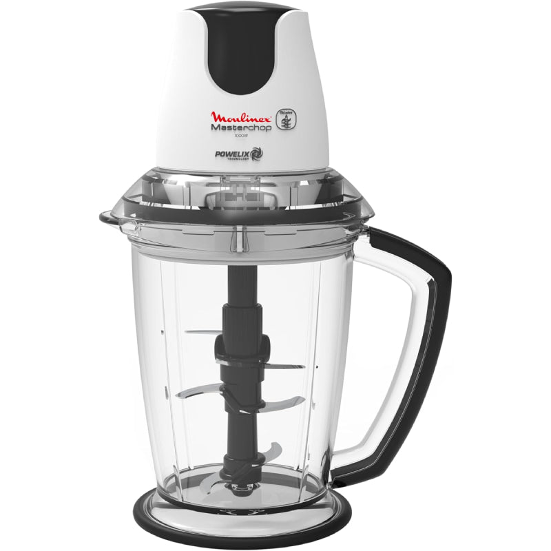 Moulinex Masterchop Extra Chopper, 1000 Watt, 1.5 Liter, DJ4791EG - White&Black