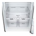 LG Refrigerator Top Freezer, 401L, Inverter, No Frost, GTF402SVAN - Platinum Silver